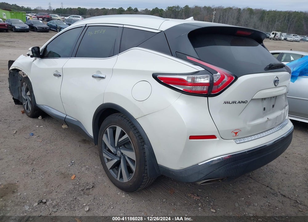2015 NISSAN MURANO VIN: 5N1AZ2MH0FN205749
