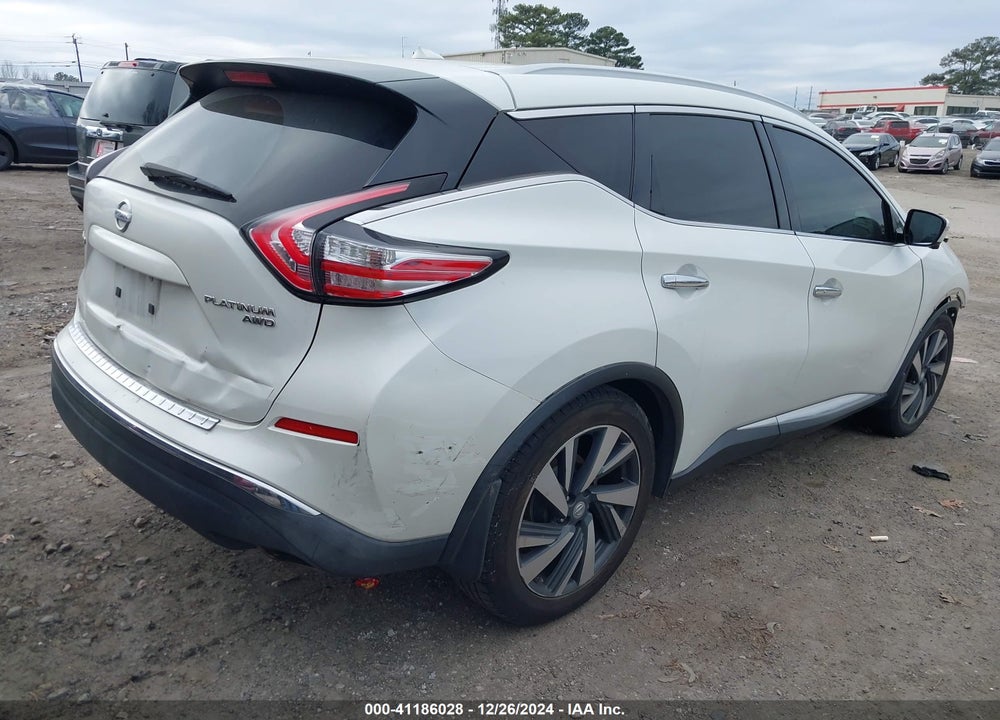 2015 NISSAN MURANO VIN: 5N1AZ2MH0FN205749