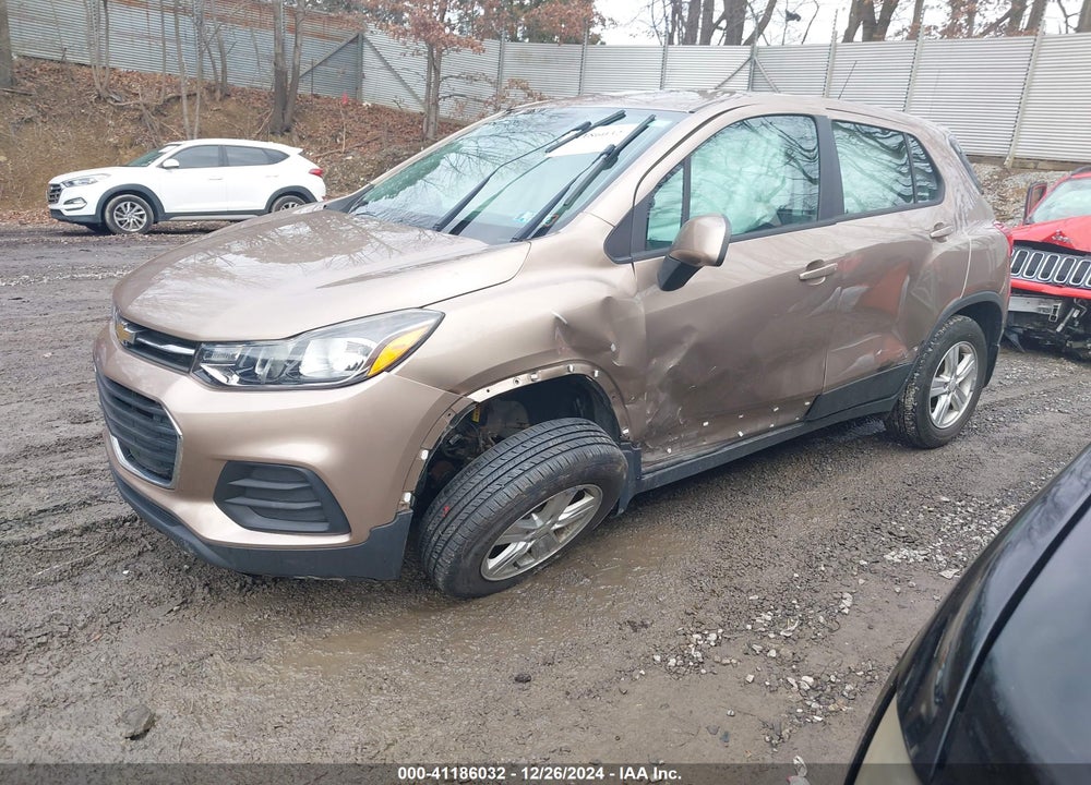 2018 CHEVROLET TRAX LS VIN: 3GNCJNSBXJL382880