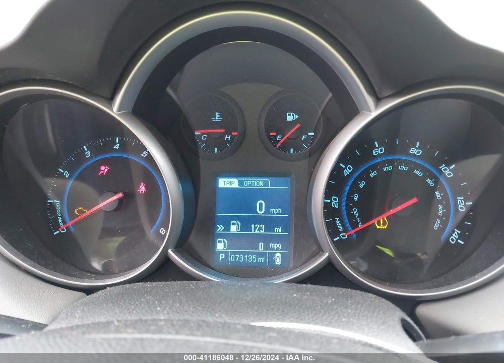 2013 CHEVROLET CRUZE LS AUTO VIN: 1G1PA5SG8D7266987
