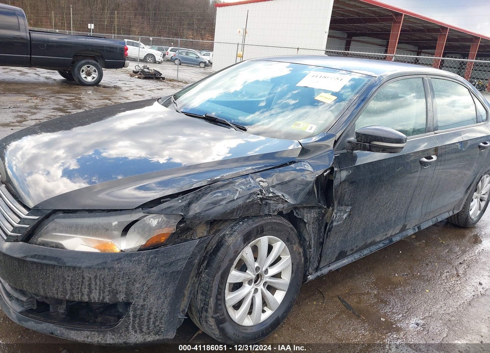 2014 VOLKSWAGEN PASSAT VIN: 1VWAT7A34EC088891