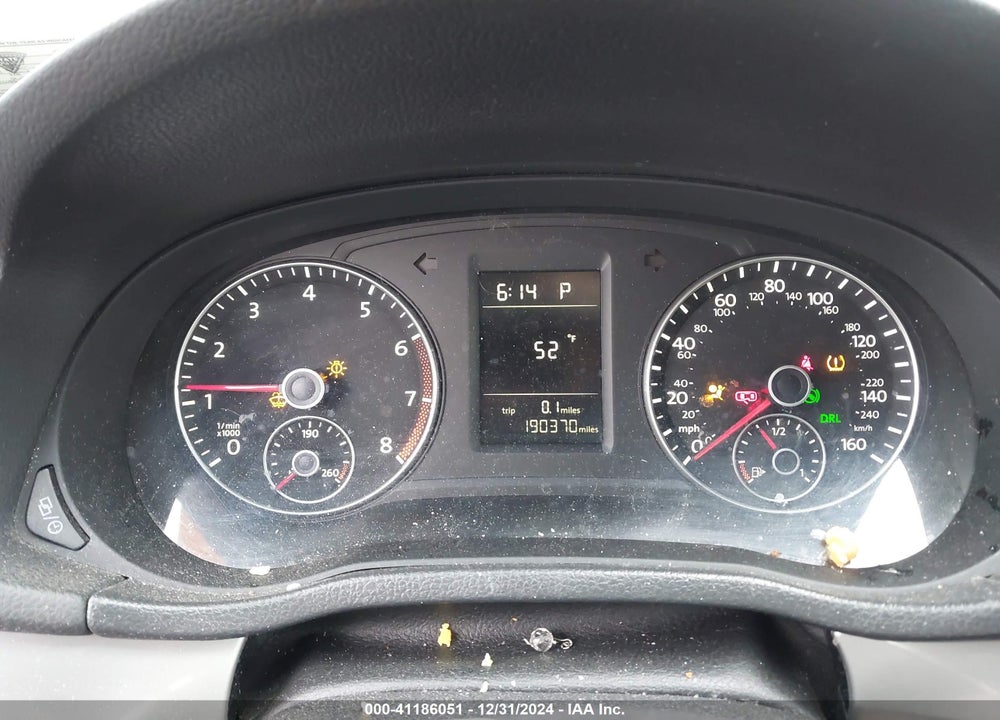 2014 VOLKSWAGEN PASSAT VIN: 1VWAT7A34EC088891