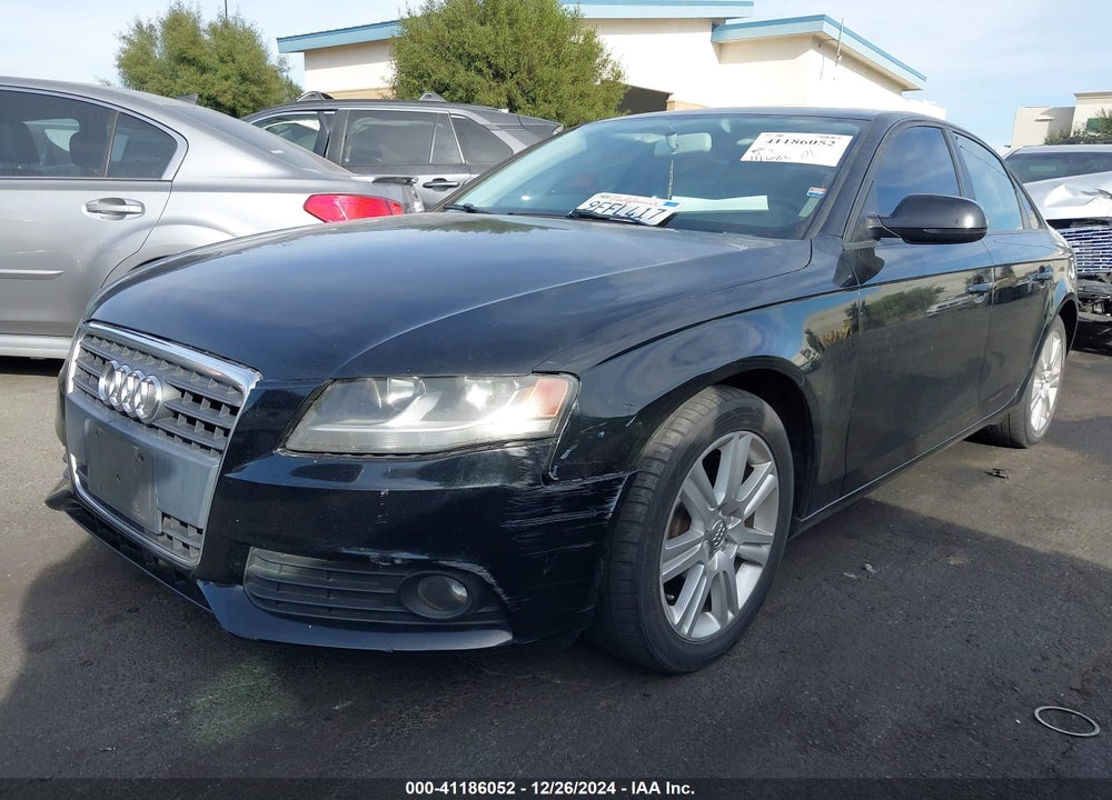 2011 AUDI A4 VIN: WAUAFAFL1BN022876