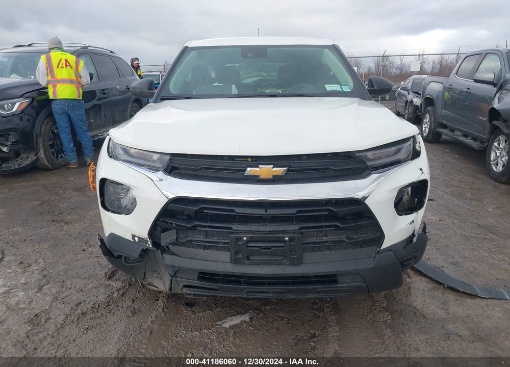 2021 CHEVROLET TRAILBLAZER FWD LS VIN: KL79MMS28MB166033