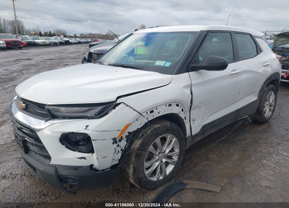 2021 CHEVROLET TRAILBLAZER FWD LS VIN: KL79MMS28MB166033
