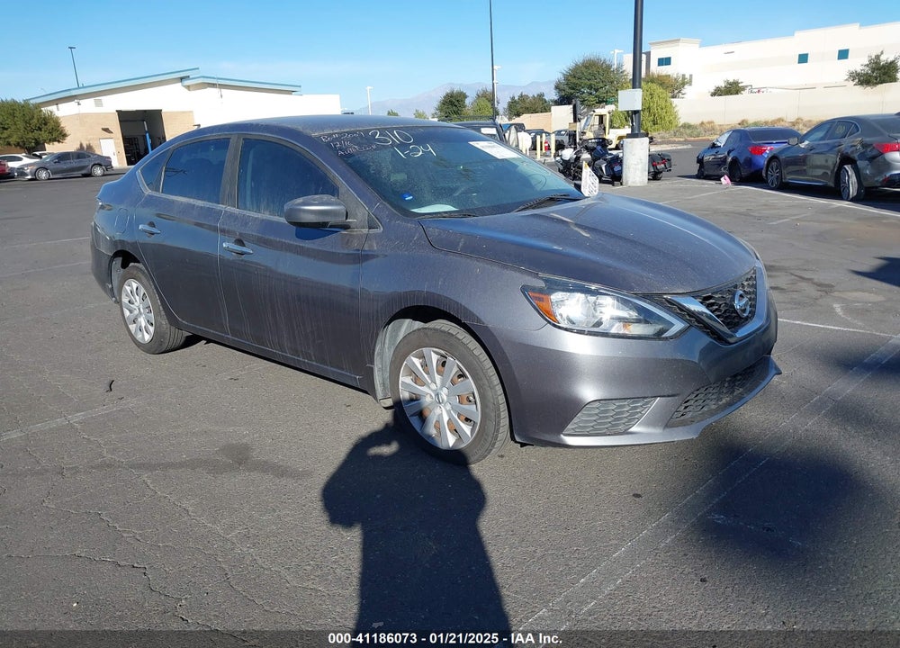 2017 NISSAN SENTRA SV VIN: 3N1AB7AP6HL720357