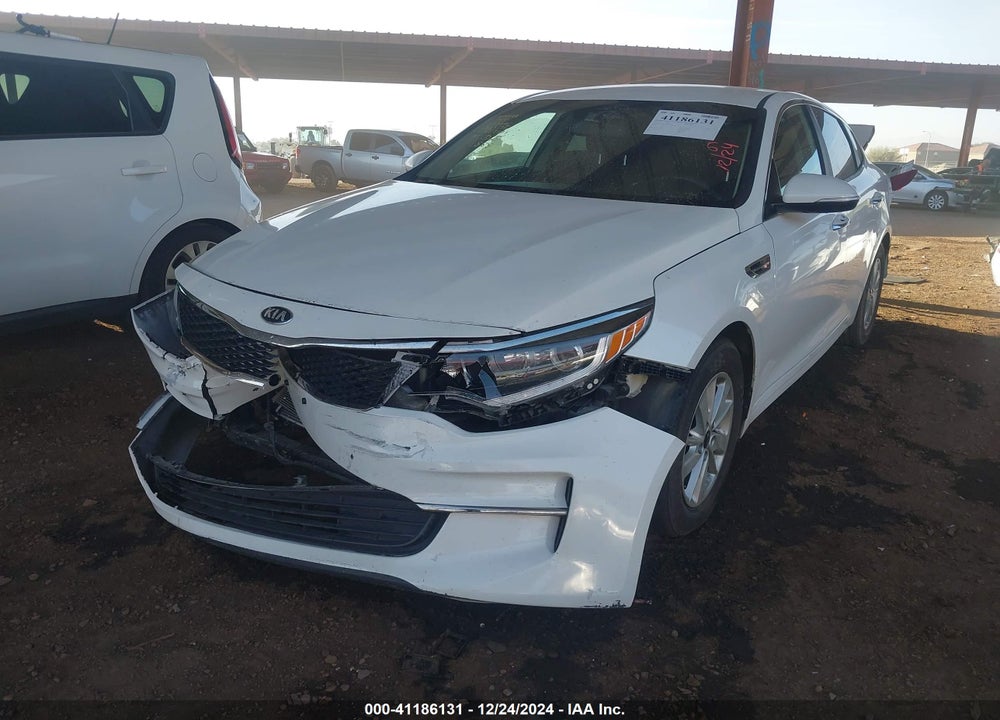 2016 KIA OPTIMA VIN: KNAGT4L38G5083576