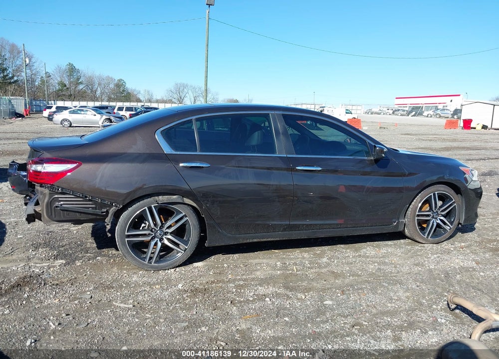 2017 HONDA ACCORD SPORT VIN: 1HGCR2F57HA141480