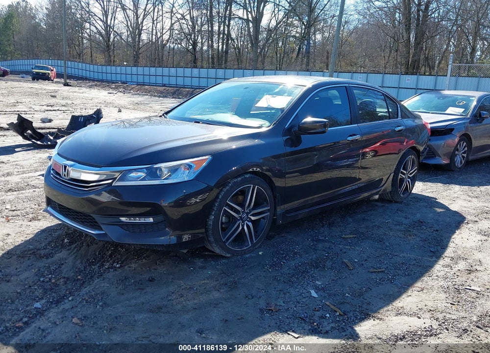 2017 HONDA ACCORD SPORT VIN: 1HGCR2F57HA141480