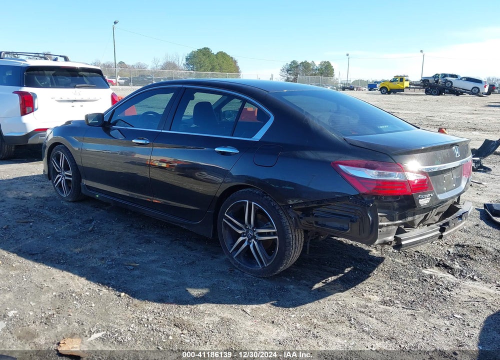 2017 HONDA ACCORD SPORT VIN: 1HGCR2F57HA141480