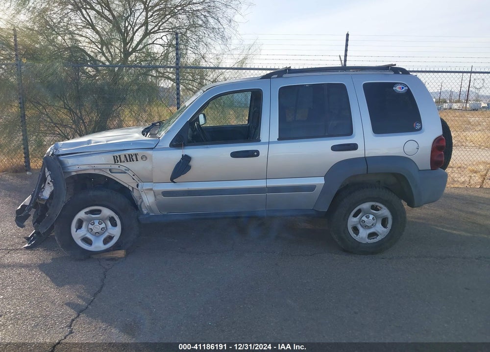 2006 JEEP LIBERTY SPORT VIN: 1J4GL48K46W149093