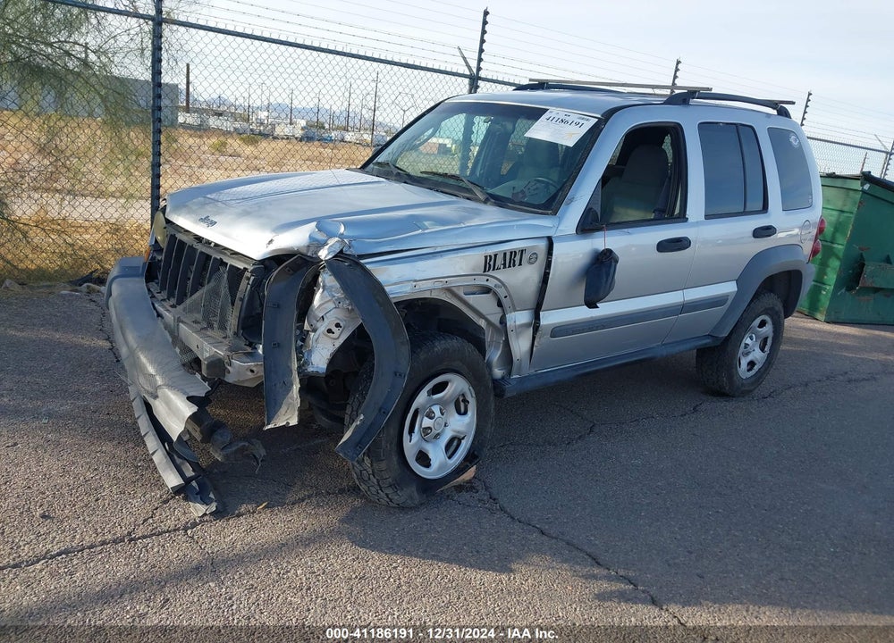 2006 JEEP LIBERTY SPORT VIN: 1J4GL48K46W149093
