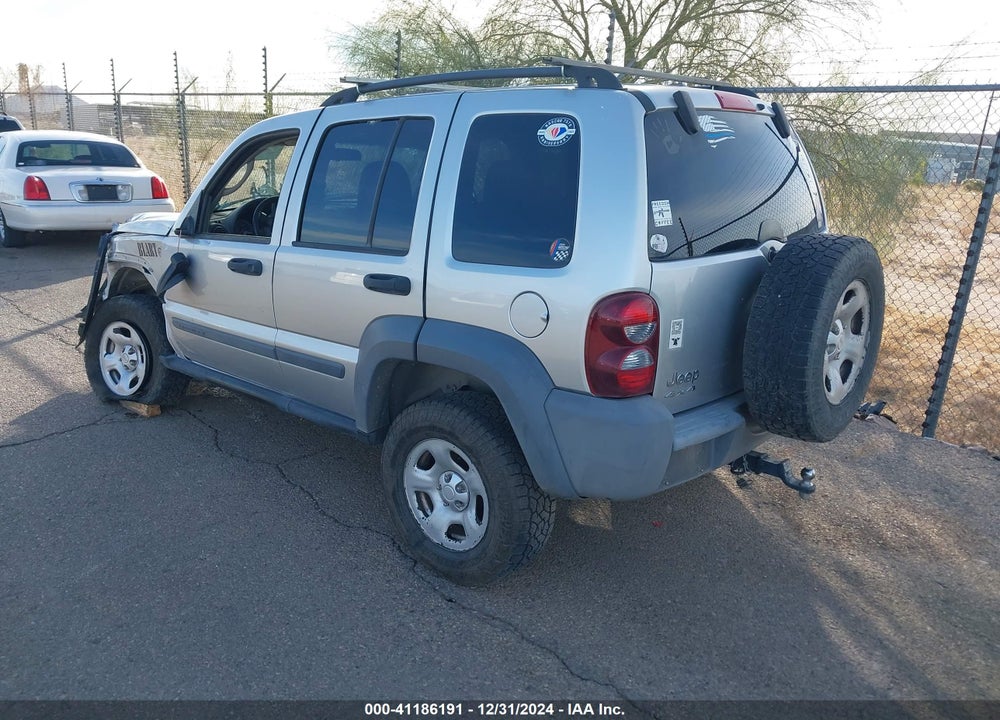 2006 JEEP LIBERTY SPORT VIN: 1J4GL48K46W149093