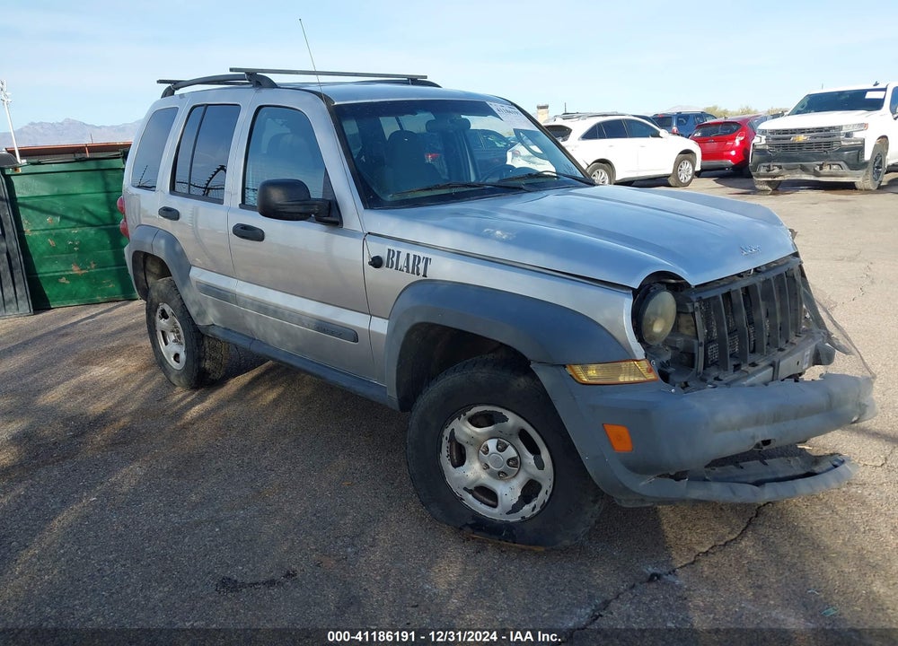 2006 JEEP LIBERTY SPORT VIN: 1J4GL48K46W149093