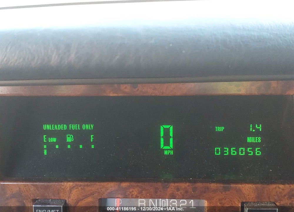 1996 CADILLAC FLEETWOOD BROUGHAM VIN: 1G6DW52P3TR707099