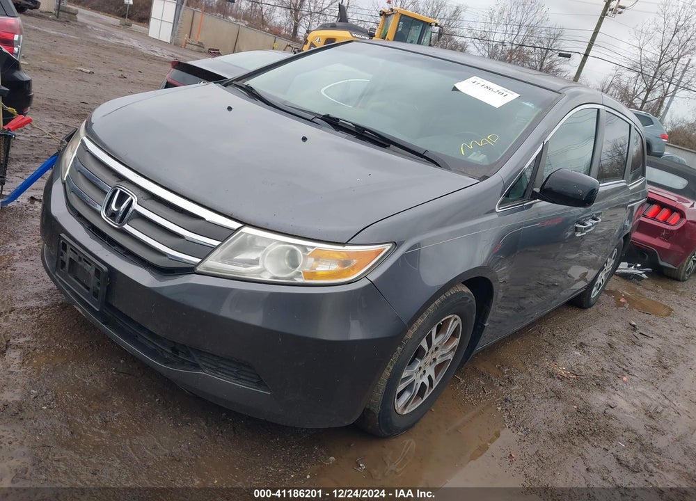 2011 HONDA ODYSSEY EX-L VIN: 5FNRL5H68BB095626