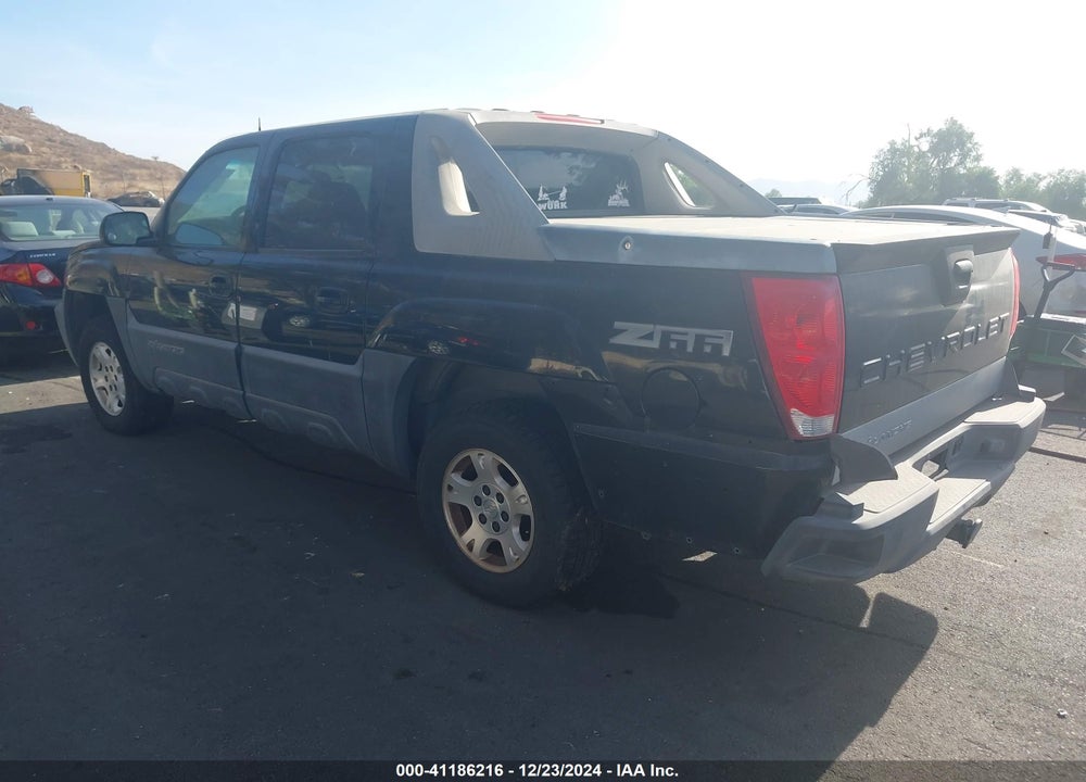 2003 CHEVROLET AVALANCHE 1500 VIN: 3GNEC13T43G115278