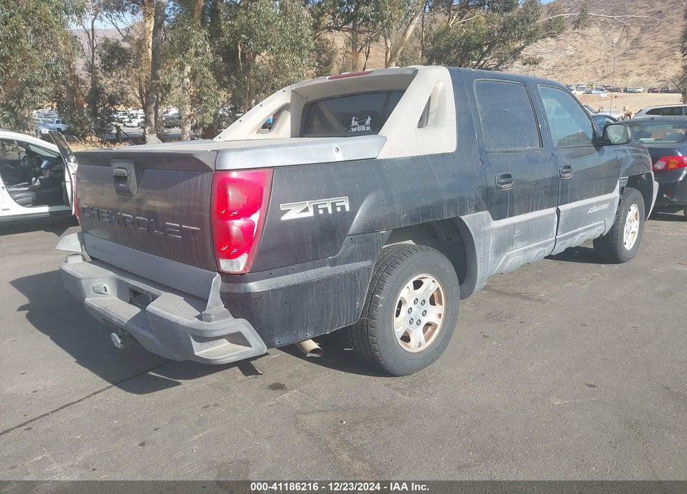 2003 CHEVROLET AVALANCHE 1500 VIN: 3GNEC13T43G115278