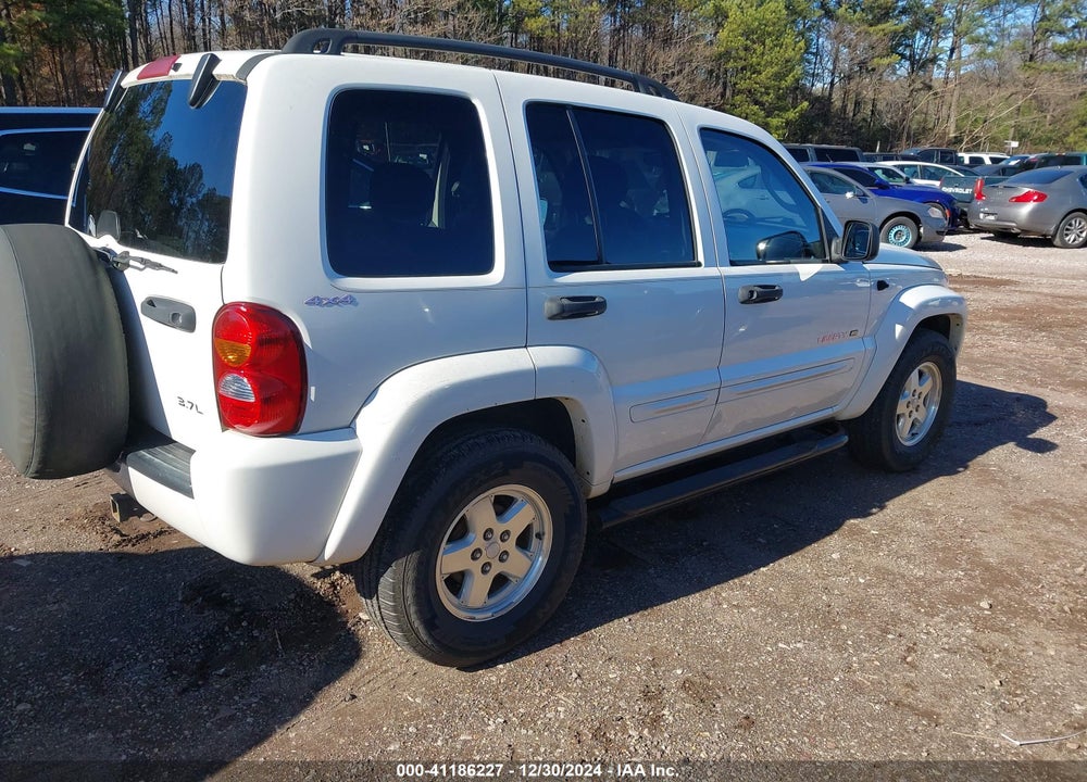 2002 JEEP LIBERTY LIMITED EDITION VIN: 1J8GL58K42W161002