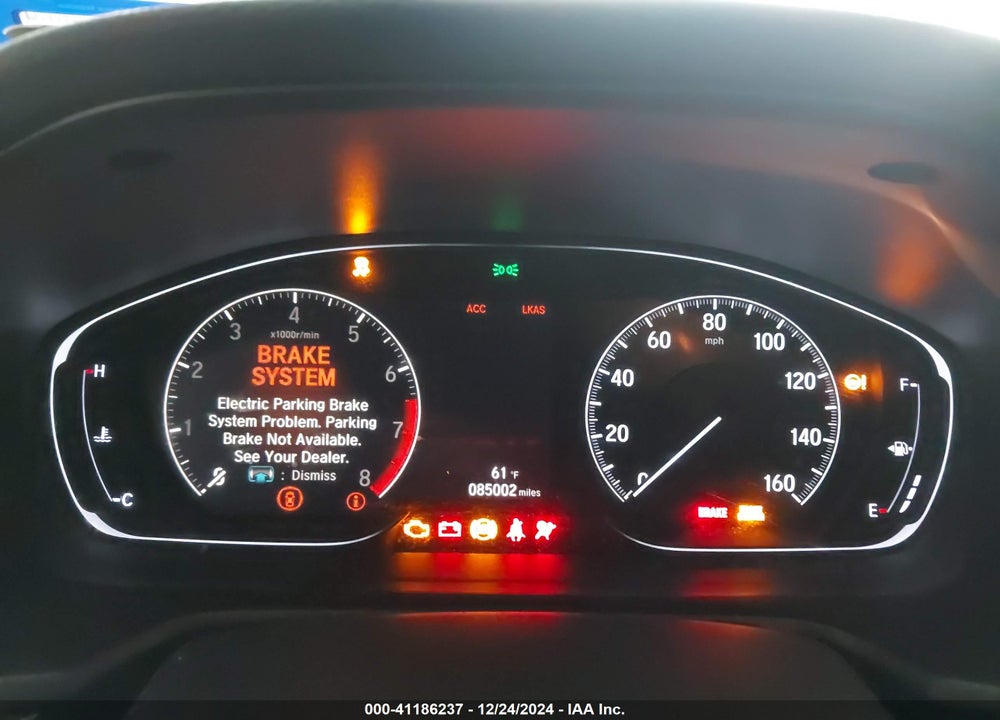 2019 HONDA ACCORD SPORT VIN: 1HGCV1F39KA014435