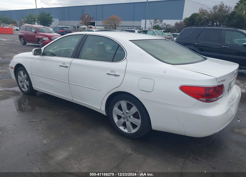2005 LEXUS ES 330 VIN: JTHBA30G355122039