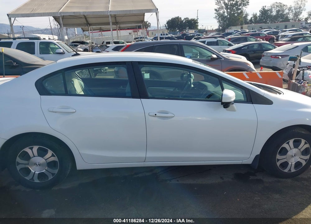2015 HONDA CIVIC HYBRID VIN: 19XFB4F20FE201028
