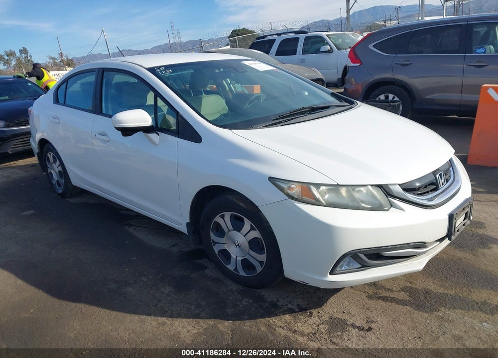 2015 HONDA CIVIC HYBRID VIN: 19XFB4F20FE201028