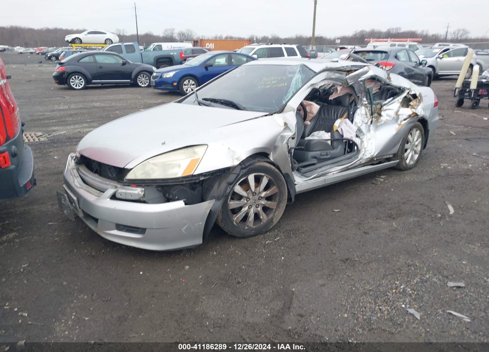 2007 HONDA ACCORD 3.0 EX VIN: 1HGCM82677A003386