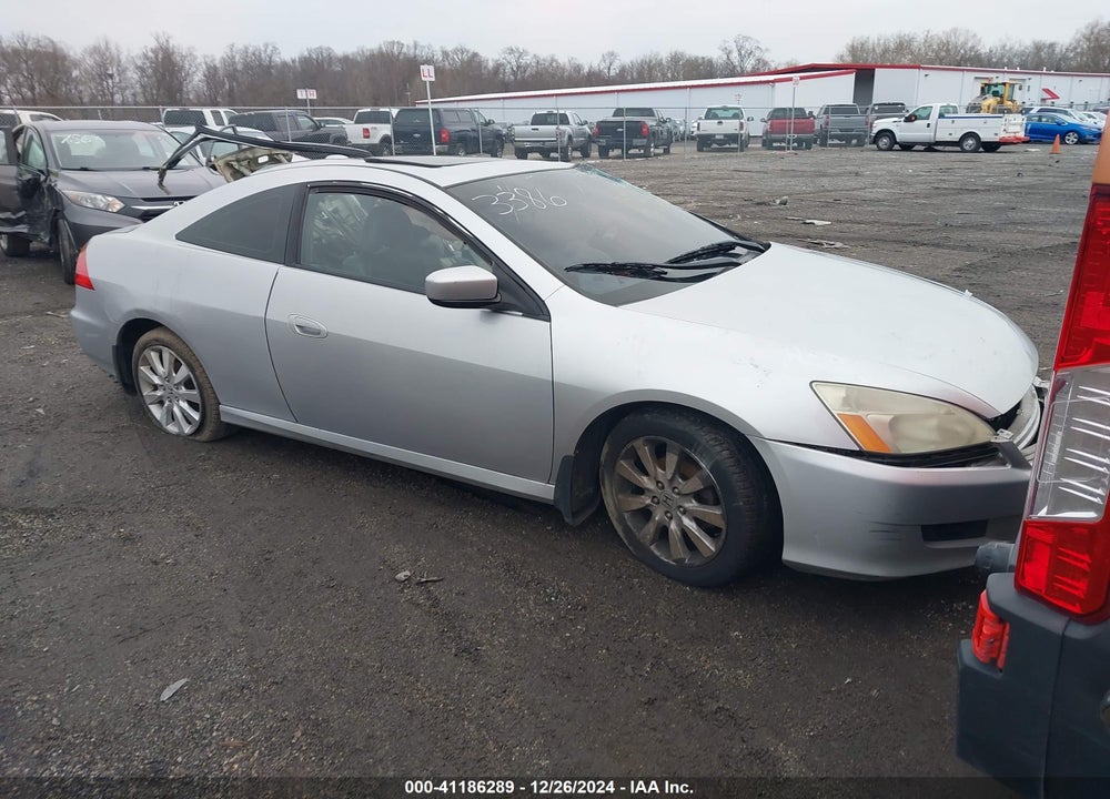 2007 HONDA ACCORD 3.0 EX VIN: 1HGCM82677A003386