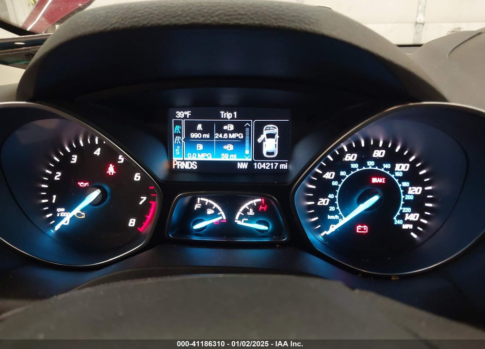 2015 FORD ESCAPE SE VIN: 1FMCU9G91FUA25531