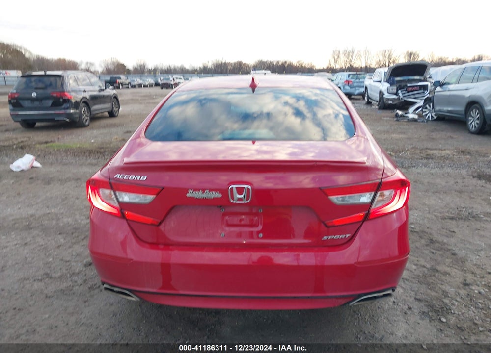 2019 HONDA ACCORD VIN: 1HGCV1F32KA127109