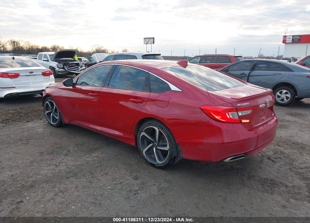 2019 HONDA ACCORD VIN: 1HGCV1F32KA127109