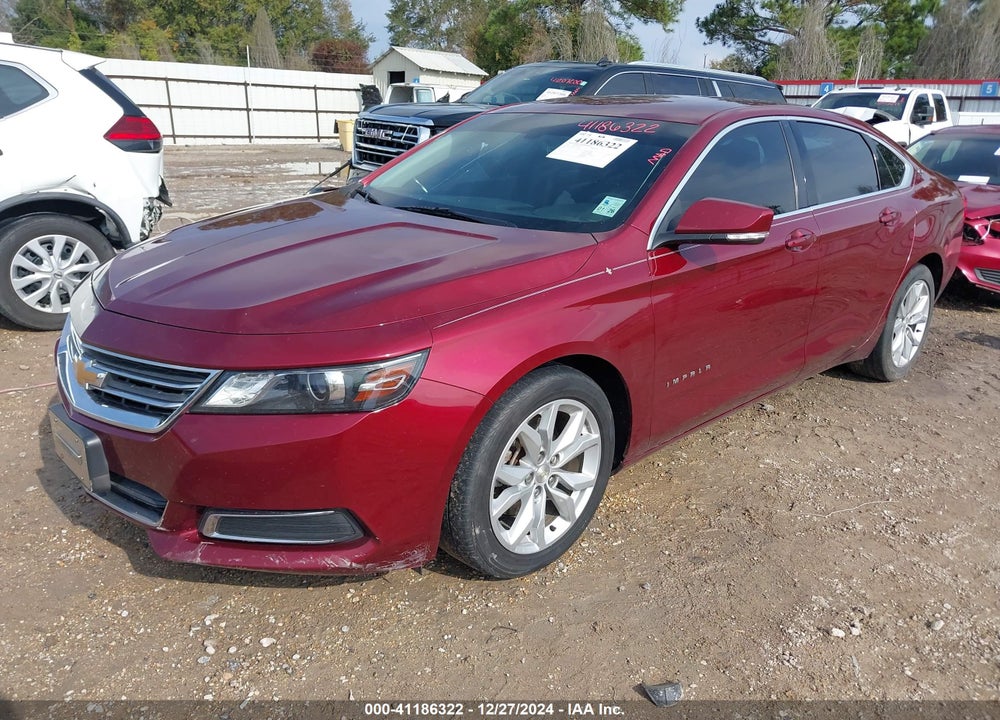 2016 CHEVROLET IMPALA 2LT VIN: 2G1115S36G9177585