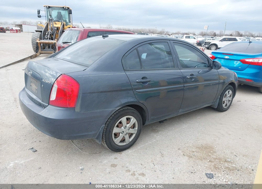 2010 HYUNDAI ACCENT GLS VIN: KMHCN4ACXAU500543