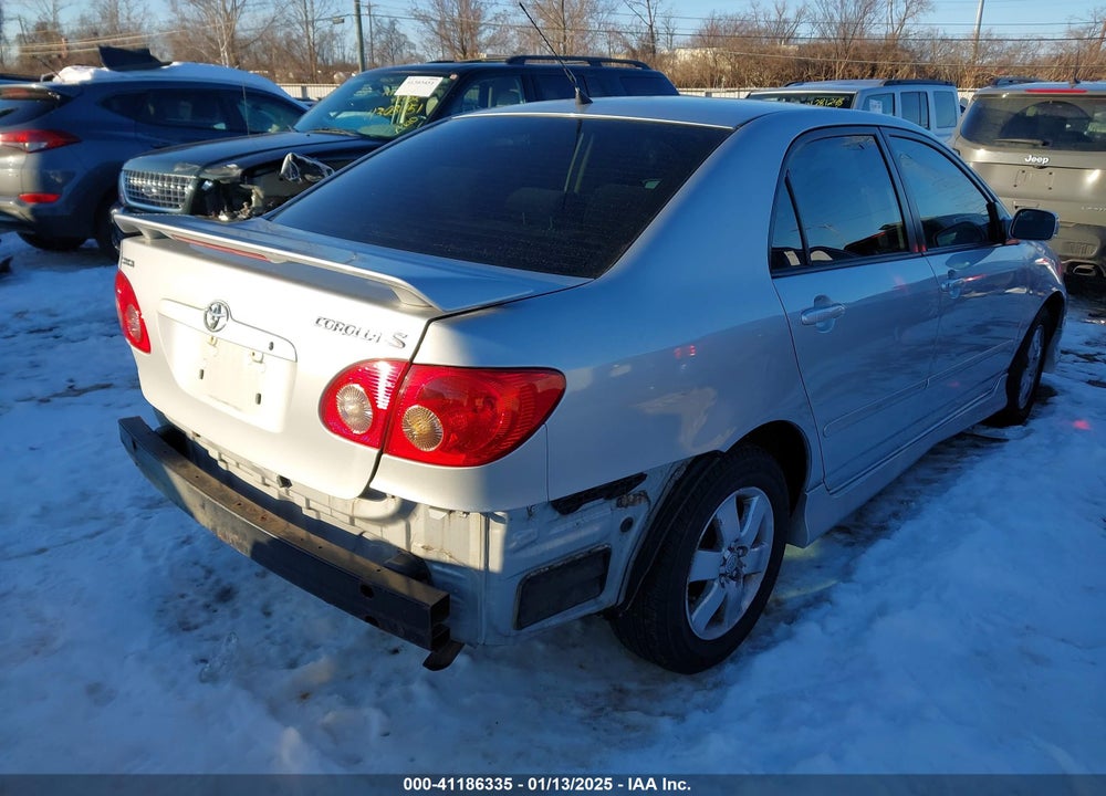 2008 TOYOTA COROLLA S VIN: 2T1BR32EX8C878996