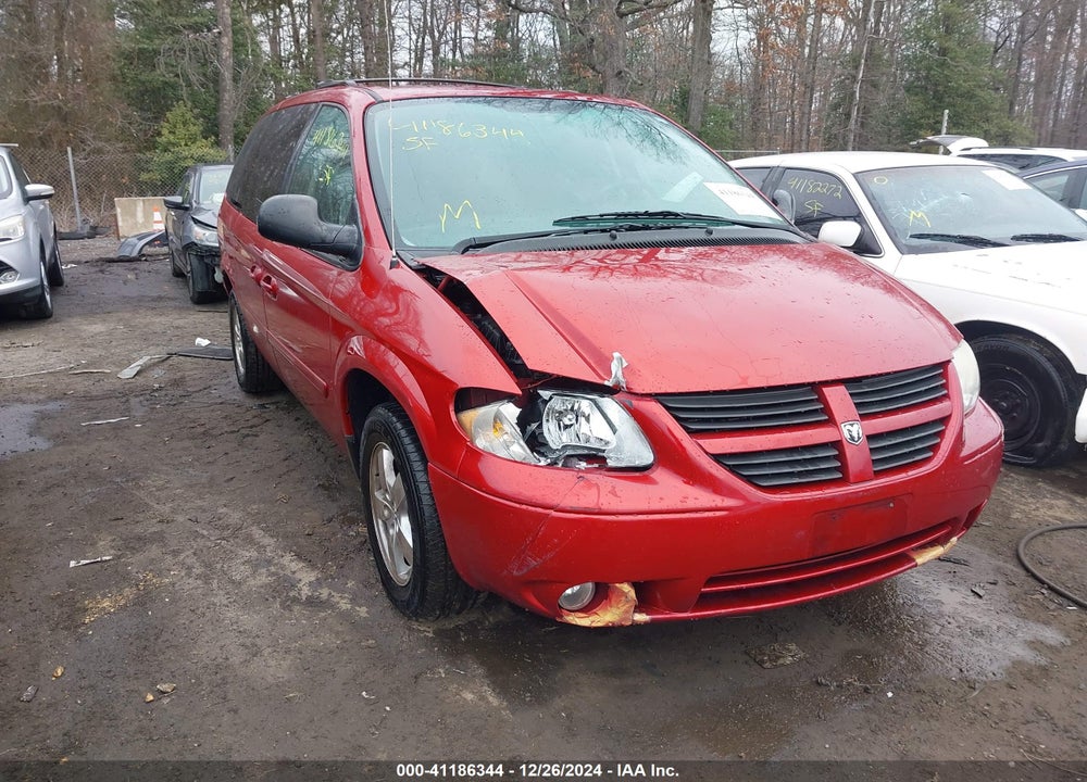 2006 DODGE GRAND CARAVAN SXT VIN: 2D8GP44L86R840517