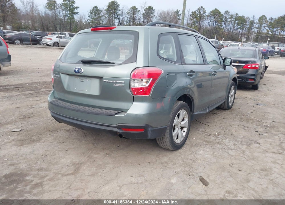 2015 SUBARU FORESTER 2.5I VIN: JF2SJABC4FH479957
