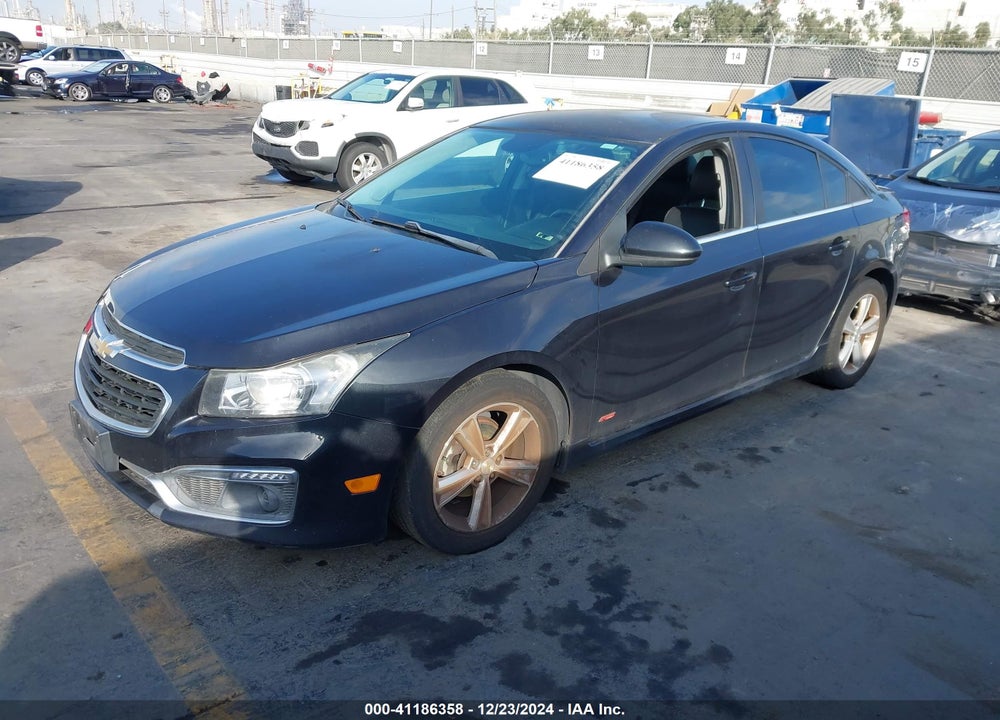 2015 CHEVROLET CRUZE 2LT AUTO VIN: 1G1PE5SBXF7162481