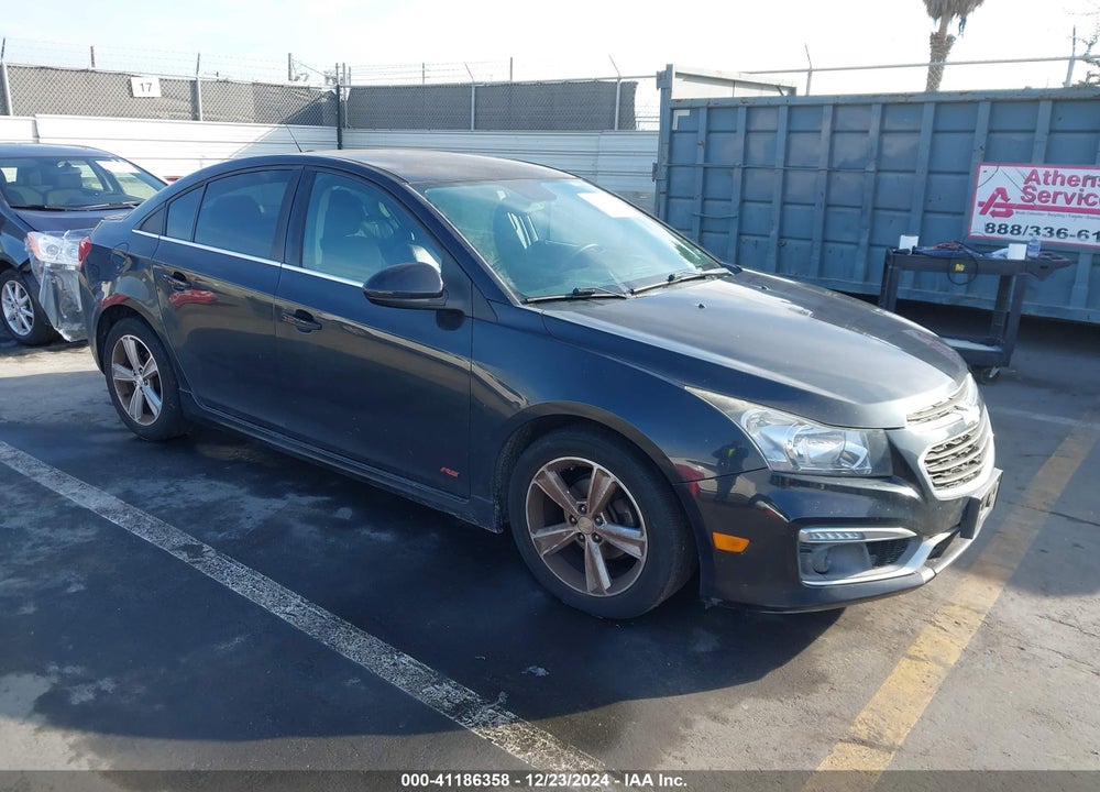 2015 CHEVROLET CRUZE 2LT AUTO VIN: 1G1PE5SBXF7162481