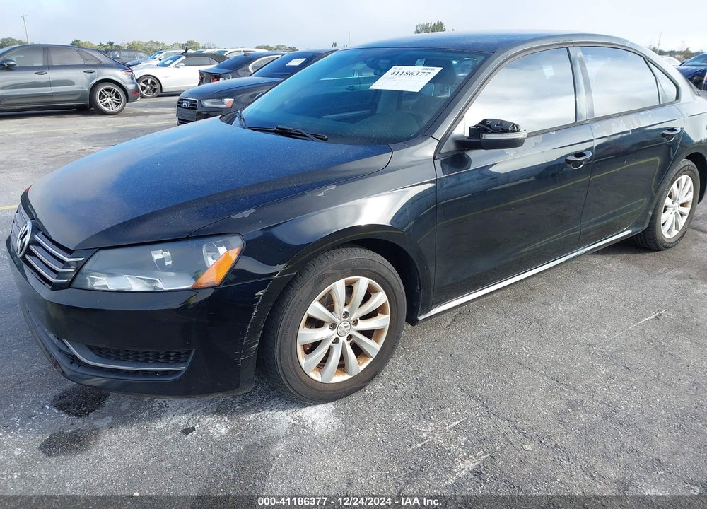 2014 VOLKSWAGEN PASSAT 2.5L WOLFSBURG EDITION VIN: 1VWAP7A3XEC008000
