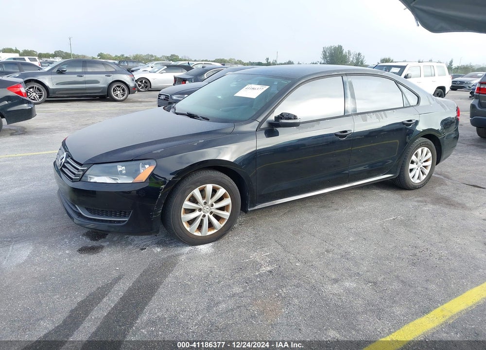 2014 VOLKSWAGEN PASSAT 2.5L WOLFSBURG EDITION VIN: 1VWAP7A3XEC008000