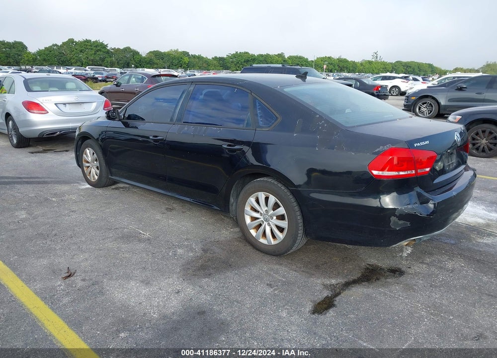 2014 VOLKSWAGEN PASSAT 2.5L WOLFSBURG EDITION VIN: 1VWAP7A3XEC008000