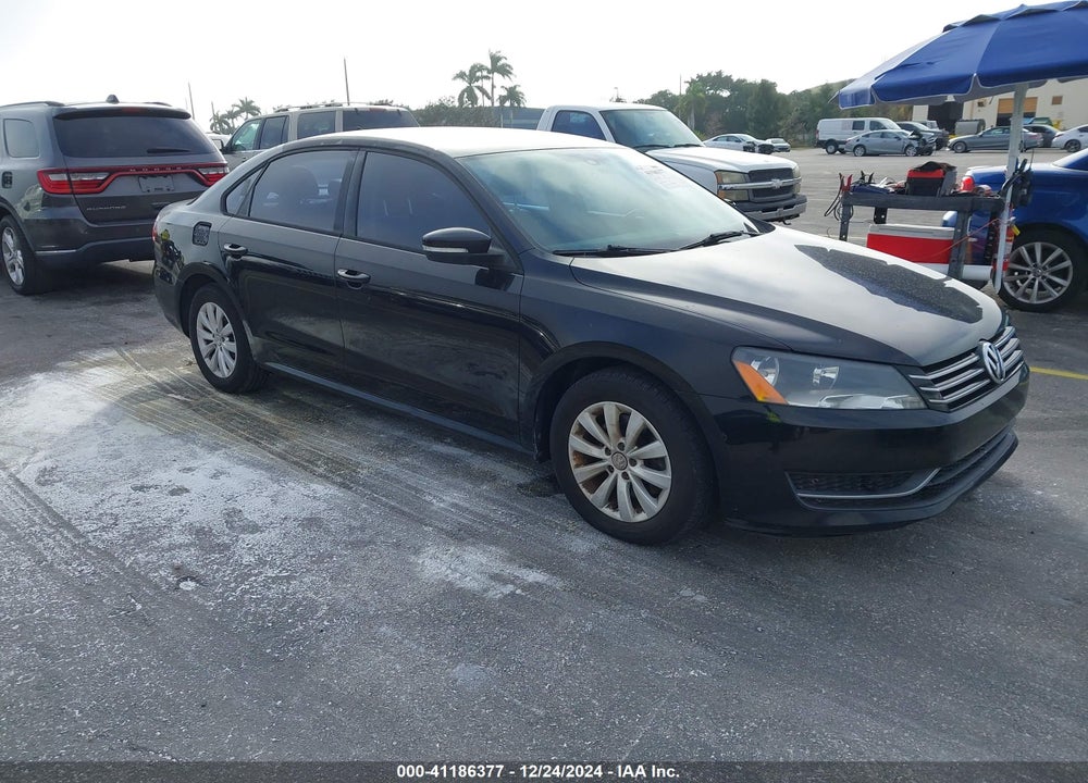 2014 VOLKSWAGEN PASSAT 2.5L WOLFSBURG EDITION VIN: 1VWAP7A3XEC008000