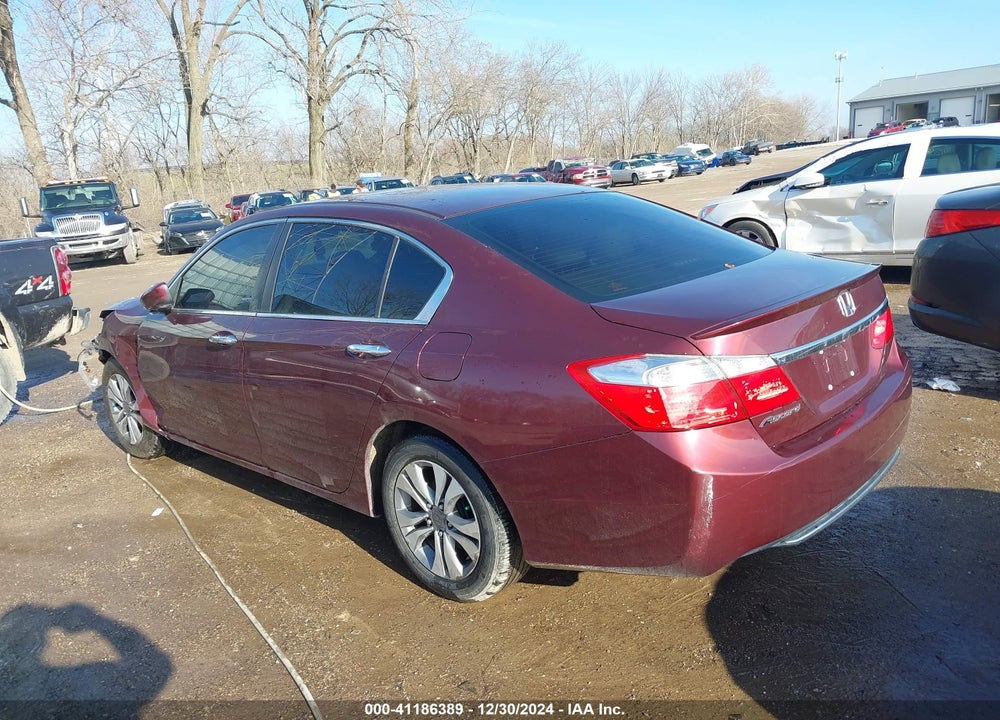 2014 HONDA ACCORD LX VIN: 1HGCR2F37EA034357
