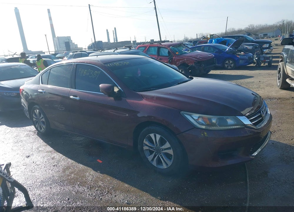 2014 HONDA ACCORD LX VIN: 1HGCR2F37EA034357