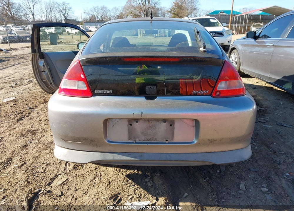 2000 HONDA INSIGHT VIN: JHMZE1375YT002472