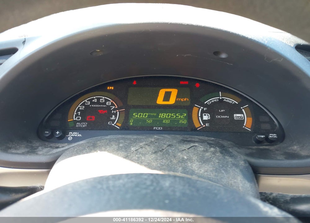 2000 HONDA INSIGHT VIN: JHMZE1375YT002472