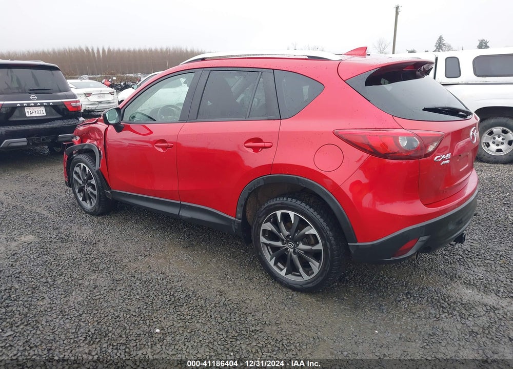 2016 MAZDA CX-5 GRAND TOURING VIN: JM3KE4DY5G0886481