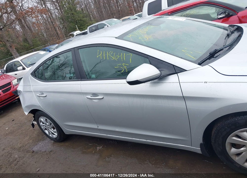 2019 HYUNDAI ELANTRA SE VIN: 5NPD74LF6KH494651