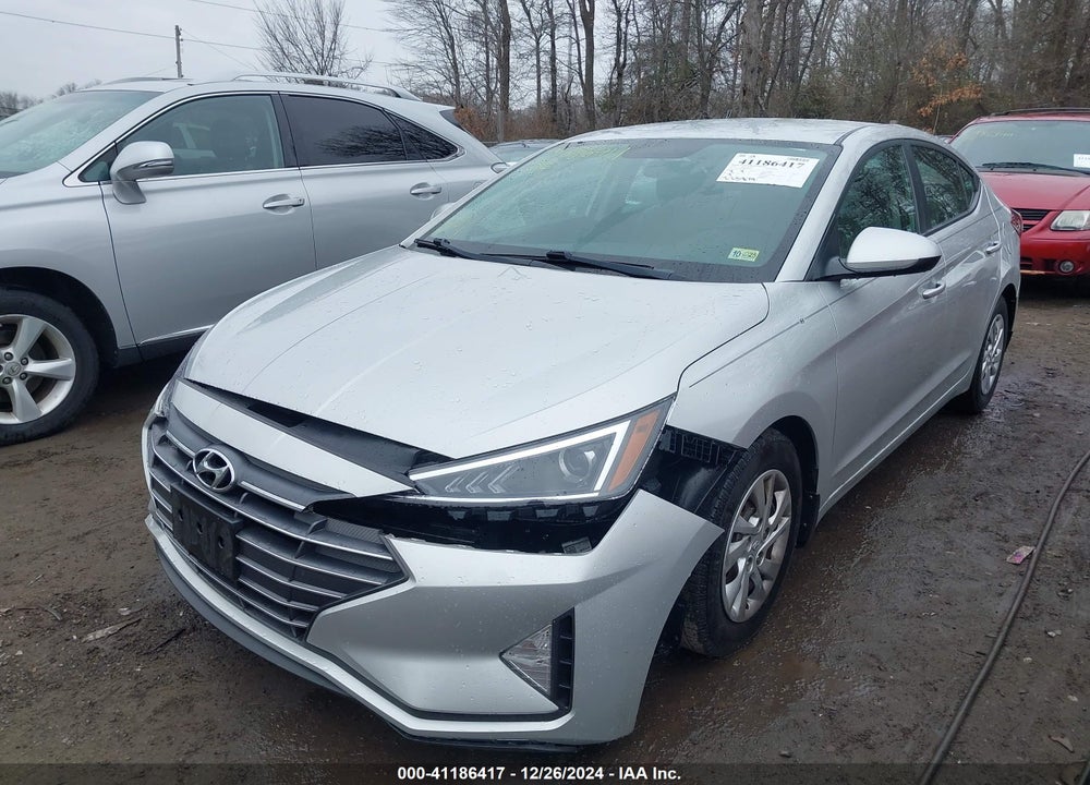 2019 HYUNDAI ELANTRA SE VIN: 5NPD74LF6KH494651